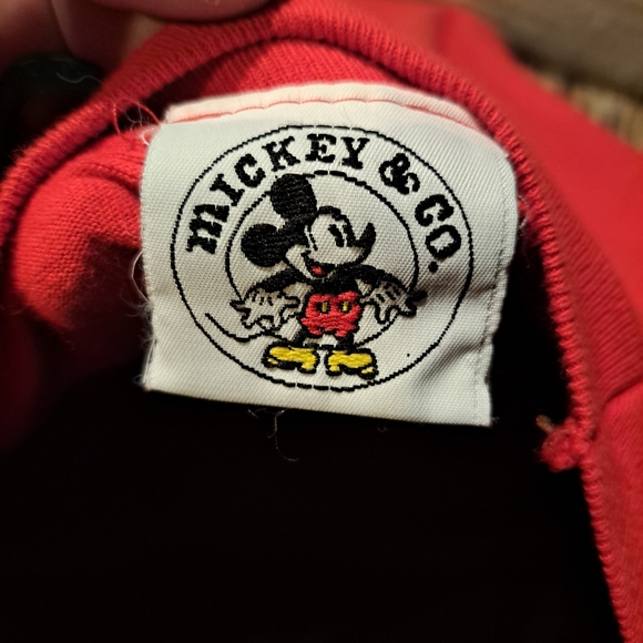 Vintage 90s Mickey Mouse Embroidered T-Shirt - Picture 3 of 3